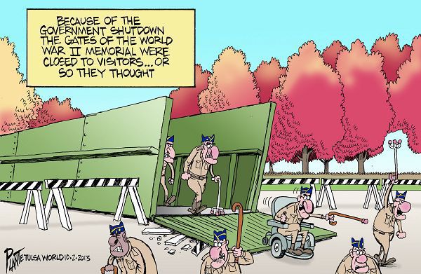 Bruce Plante: The closed World War II Memorial